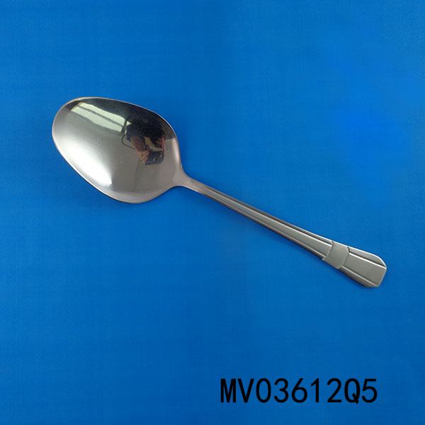 MV03612Q5 2Pcs S.S Soup Spoon
