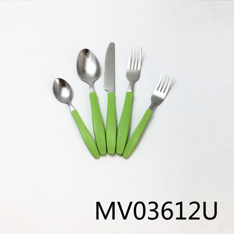 5Pcs Cutlery Set With Pp Handle