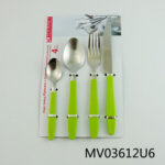 4Pcs Cutlery Set With Pp Handle