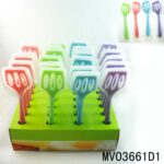 Silicone Slotted Shovel  Hand Tag 24Pcs In Display Box