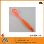 Nylon+Silicon Kitchen Tools/Slotted Spoon With Pp Handle