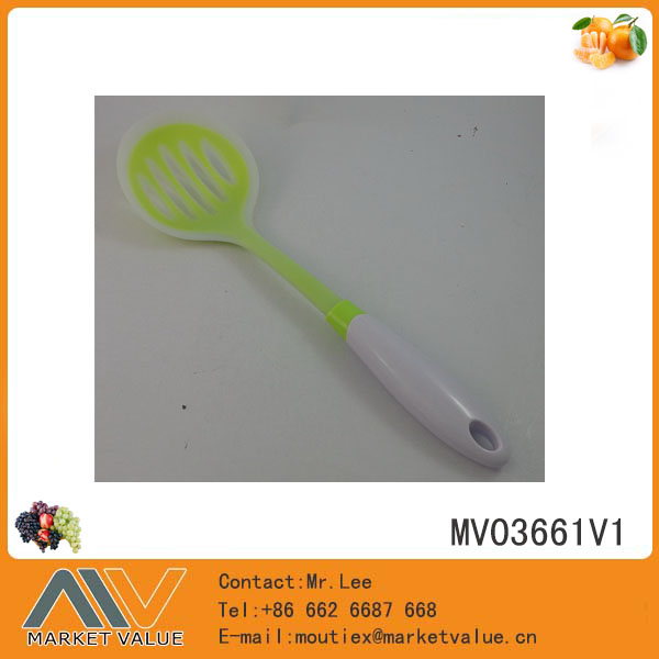 Silicone Kitchen Tools With Pp Handle/Strainer