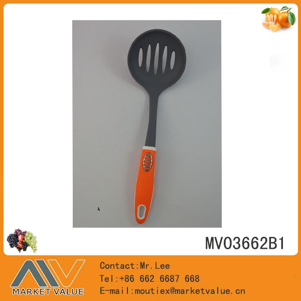 6Pcs Silicone Kitchen Tools With Pp+Ptr Handle/Strainer