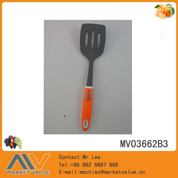 MV03662B3 Silicone Kitchen Tools With Pp+Ptr Handle/Slotted Shovel