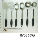 6Pcs Kitchen Tools With Plastic Handle