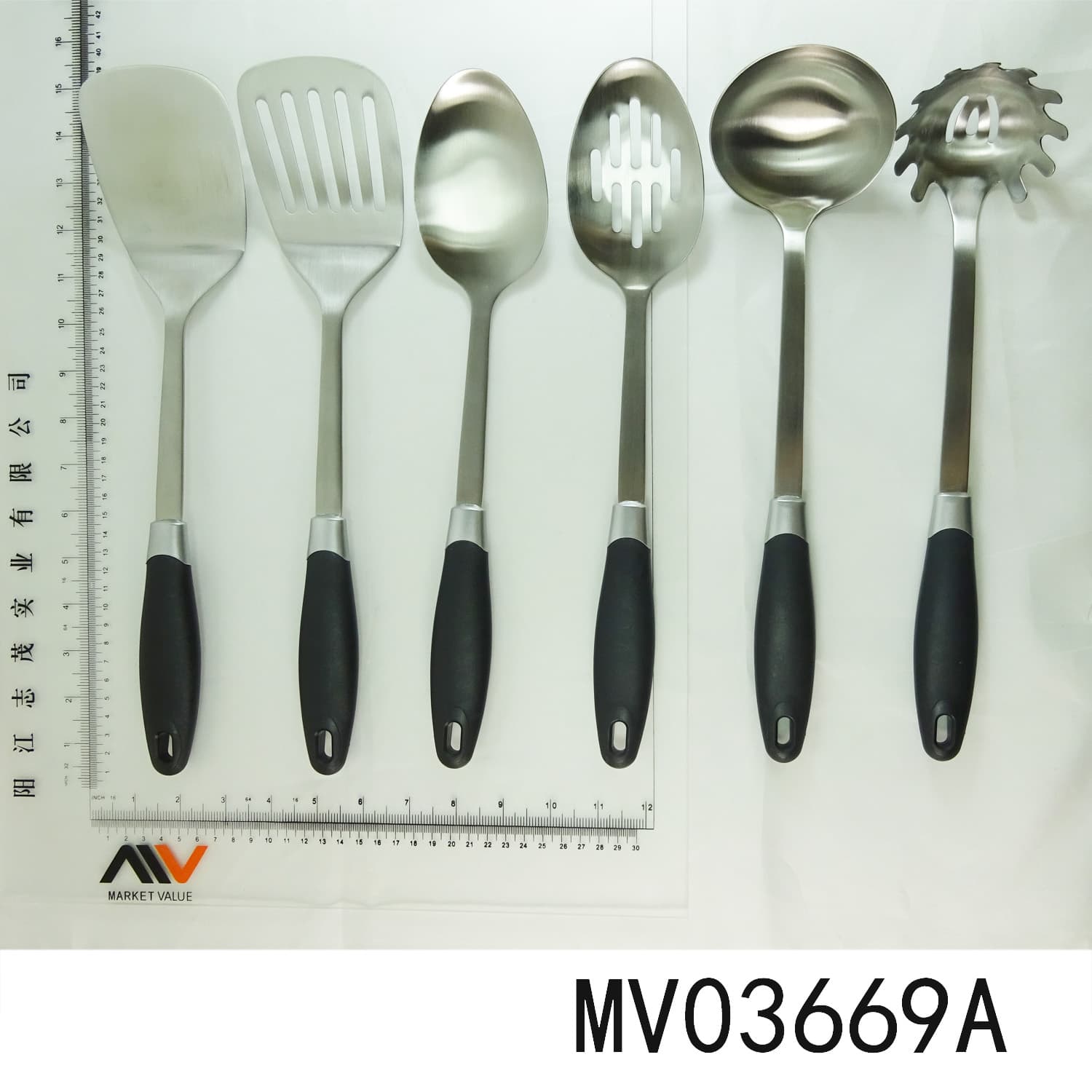 MV03669A 6Pcs Kitchen Tools With Plastic Handle