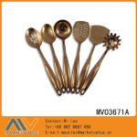 9Pcs Fingerprint Handle Rose Gold-Plating Tools