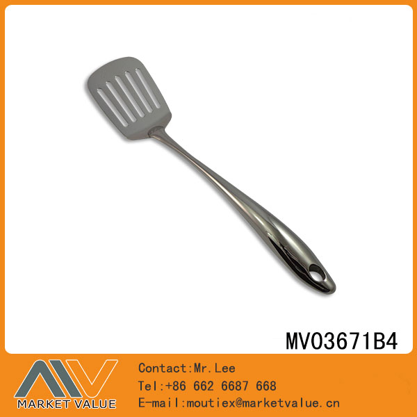 MV03671B4 S.S Slotted Turner With Hollow Handle