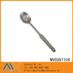 S.S Slotted Spoon With Apple Handle