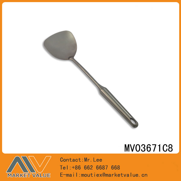 MV03671C8 S.S Solid Turner With Apple Handle