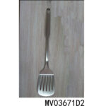 S.S Slotted Turner  With Apple Handle