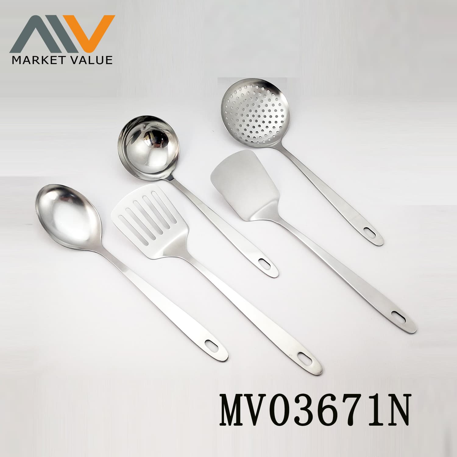 MV03671N 410 Stainless Steel Kitchen Tools