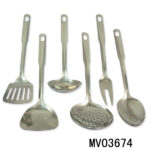 6Pcs S/S Kitchen Tools W/Poly Bag
