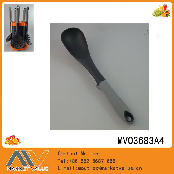 MV03683A4 Nylon Kitchen Tools With Tpr Handle/Spoon