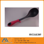 Nylon Kitchen Toos With Rubber Handle /Soup Spoon