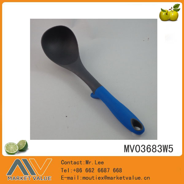 MV03683W5 Nylon Kitchen Tools Soup Ladle With Pp Handle