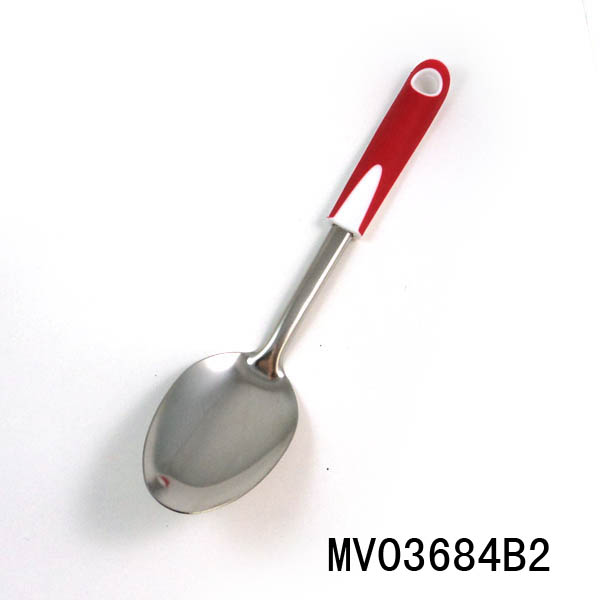 MV03684B2 Plastic Handle S/S Kitchen Tool/Spoon