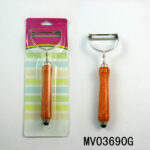 Wooden Handle S/S Peeler