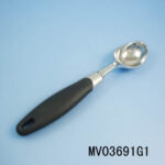 Plastic Handle Zinc Alloy Ice-Cream Spoon