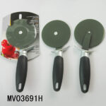 Plastic Handle Non-Stick Coating Pizza Cutter
