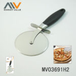 Plastic Handle S.S Pizza Cutter