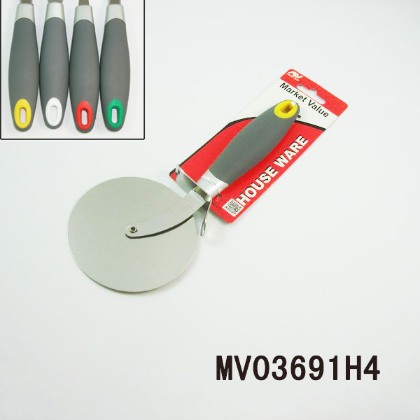 10Cm Kitchen Tools/Plastic Handle Pizza Cutter