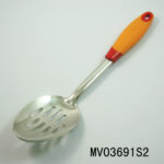 Slotted Spoon Plastic Handle S/S T/C Tpr Handle