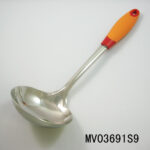 Spoon Plastic Handle S/S T/C  Tpr Handle