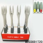 12Pcs Kitchen Tools Pp+Tpr Handle  Fork