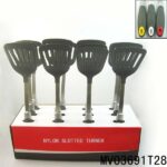 12Pcs Kitchen Tools Pp+Tpr Handle Nylon Slotted Turner