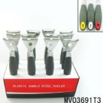 12Pcs Kitchen Tools Pp+Tpr Handle Sugarcane Knife