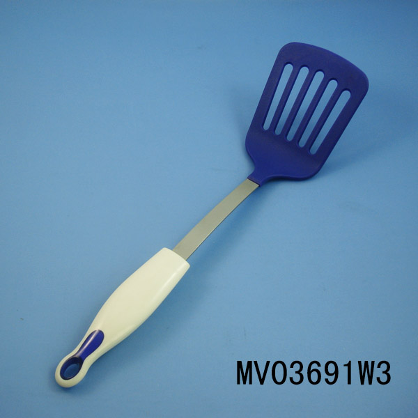 MV03691W3 Nylon Kitchen Tools Plastic Handle/Slotted Shove