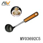 Soup Spoon Satin Finish With Tpr Handle