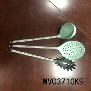 3Pcs Nylon Kitchen Tools With S.S Handle.T/C