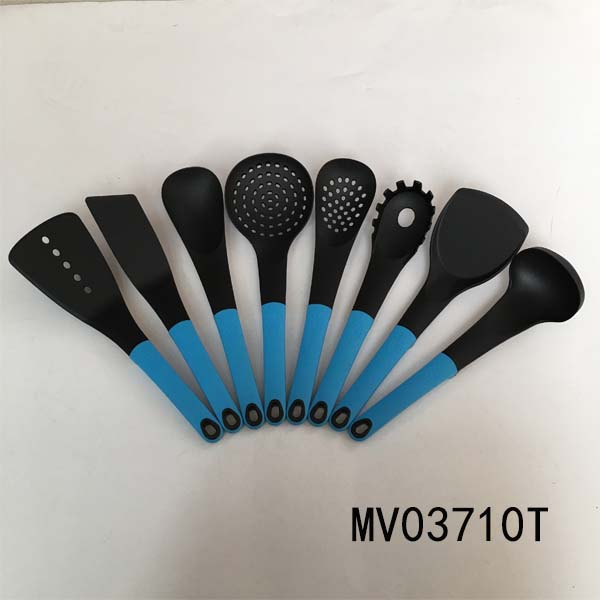 8Pcs Nylon Kitchen Tools Sets With Tpr Handle