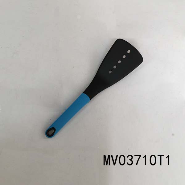 MV03710T1 Nylon Kitchen Tool/Slotted Turner With Tpr Handle