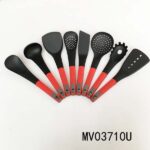 8Pcs Nylon Kitchen Tools Cooking Set With Tpr Handle