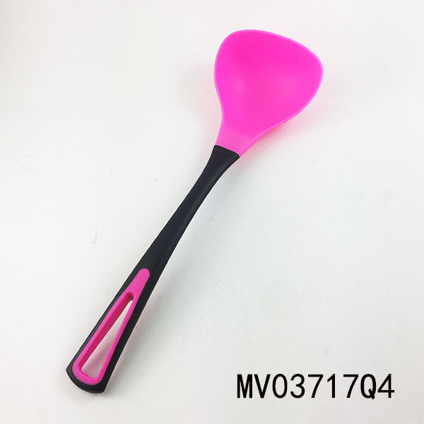 MV03717Q4 Soft Handle Nylon Soup Ladle