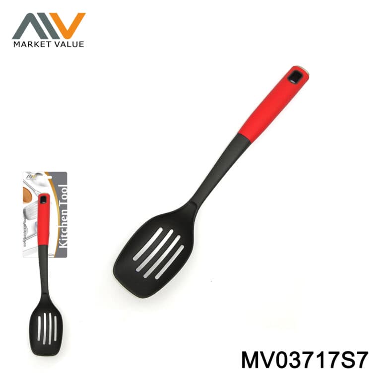NYLON Slotted Spoon WITH PP and TPR HANDLE