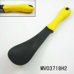 Rubber And Plastic Handle Nylon Kitchen Tools/Solid Spoon
