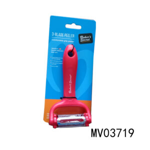 Plastic Handle 3-In-1 Peeler