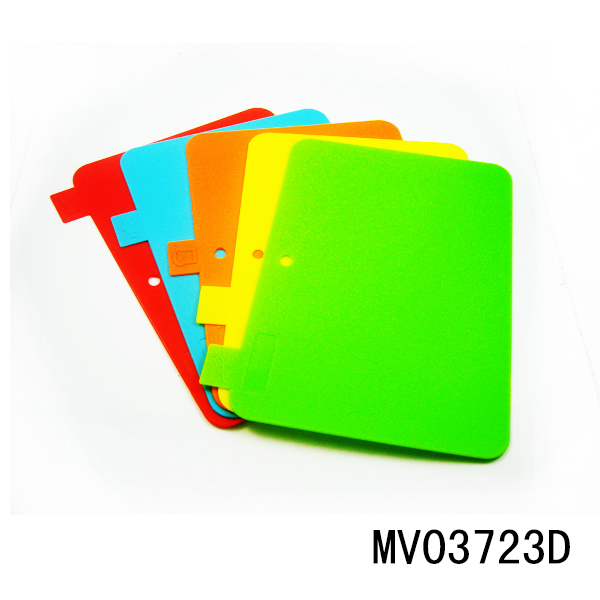 5Pcs Plastic Cutting Board Flexible