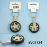 Tire Key Chain In Poly Bag