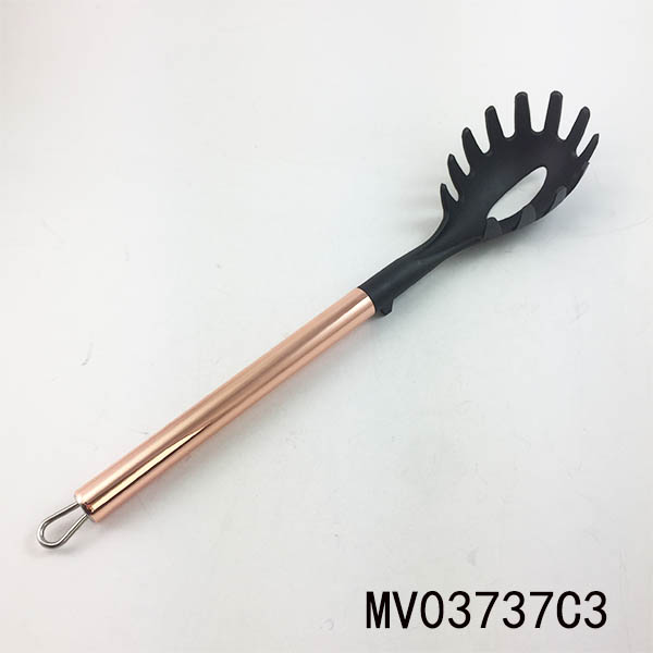 Stainless Steel Rose Gold Nylon Pasta Claw