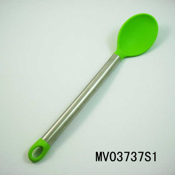 MV03737S1 Silicone Kitchen Tools/Solid Spoon