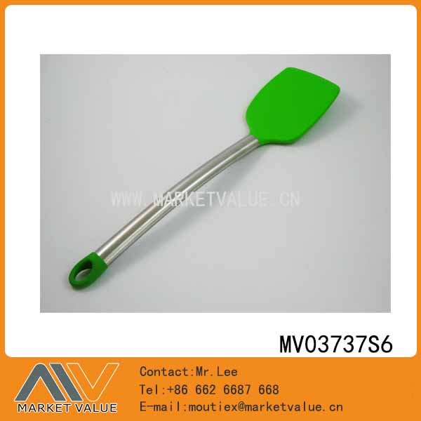 Silicone+Nylon Turner S/S Handle  T/C Green