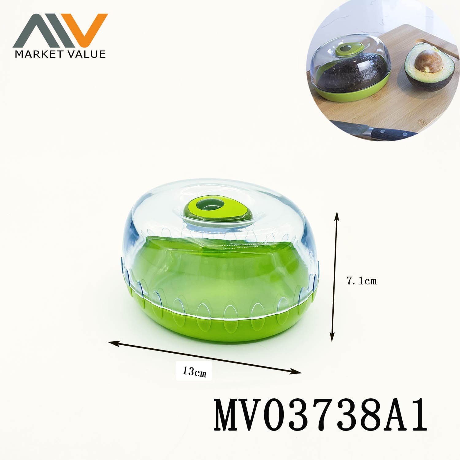MV03738A1 Plastic Avocado Storage Tank,