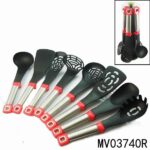 8Pcs Nylon& Stainless+Plastic Handle /Nylon Kitchen Tools