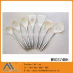 7Pcs Silicone Kitchen Tools With S/S Hollow Handle