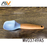 Ice-Cream Spoon With Wood Handle